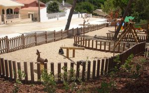 Sandkasten für Spielplätze