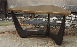 Bronze-Schreibtisch