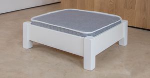 PET-Hundebett / Holz