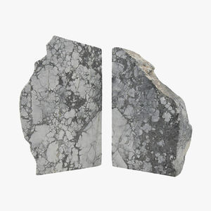 Mineralstein-Buchstütze