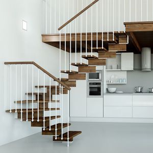 viertelgewendelte Treppe 1