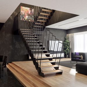 gerade Treppe