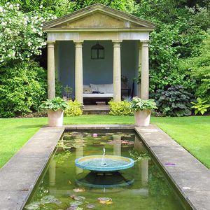 Garten-Springbrunnen