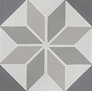 matte Zementfliese 1