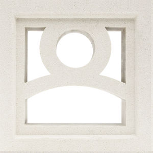 gelochter Betonstein 1