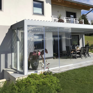 angebaute Pergola