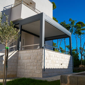 angebaute Pergola