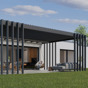 angebaute Pergola