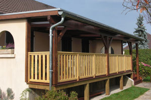 selbsttragende Pergola