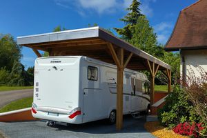 Carport für Wohnmobil / Holz