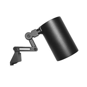LED-Schienenleuchte / rund / Aluminium / Objektmöbel