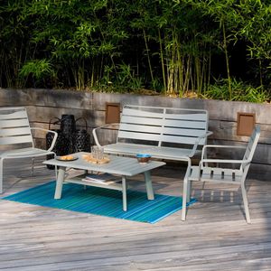 moderne Gartenbank