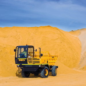 Dumper mit Frontentladung
