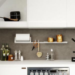 Wandmontiertes Regal - HORIZON T - Damiano Latini srl - modern / Metall