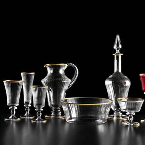 Schale / geblasenes Glas