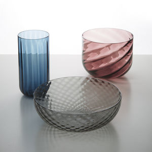 Schale / geblasenes Glas