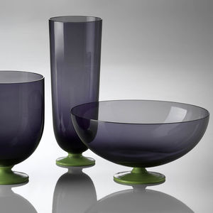 Schale / geblasenes Glas