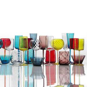 Schale / geblasenes Glas