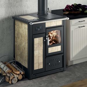 Wasserführender Kaminofen / Holz 1