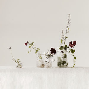moderne Vase / geblasenes Glas