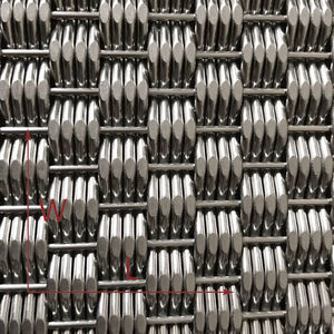 Gewobenes Metall / Edelstahl