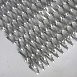 Gewobenes Metall / Aluminium