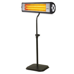 wandmontierter Heizstrahler / bodenstehend / elektrisch / Objektmöbel