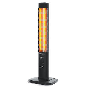bodenstehender Heizstrahler / elektrisch / Objektmöbel / tragbar