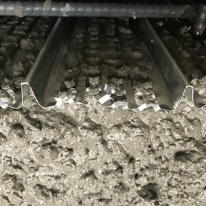 Metall-Geflecht / aus galvanisiertem Stahl