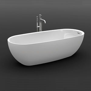 ovale Badewanne