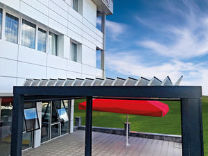 selbsttragende Pergola