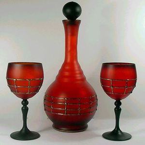 Glas mit Stiel