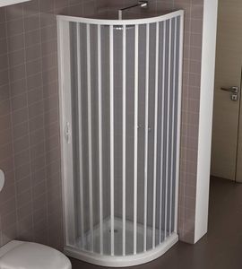 Schiebe-Stapel-Duschwand 1