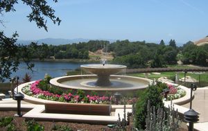 Park-Springbrunnen