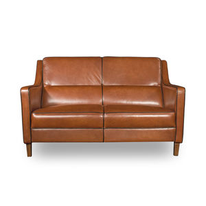 Sofa / Art Deco / Leder / 3 Plätze / 2,5 Plätze