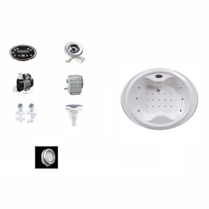 Hydromassagesystem für Badewanne