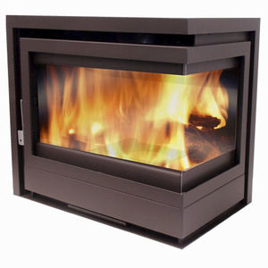 Holz-Kamineinsatz / Ecken