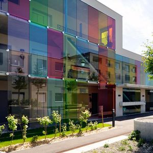 Paneel-Vorhangfassade