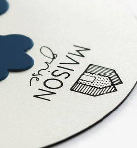 wandmontiertes Schild / Metall / PVC / Plexiglas®