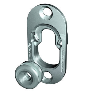 Befestigungssystem für Platten / Metall / für Trennwandsysteme / für Möbel
