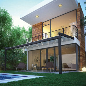 angebaute Pergola 1