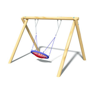 Holzschaukel