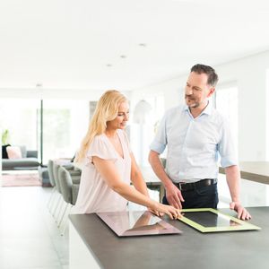 Touchscreen für Hausautomationssystem
