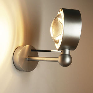 moderne Wandleuchte / Metall / Glas / Glühlampen