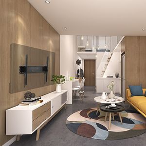moderne TV-Wandhalterung