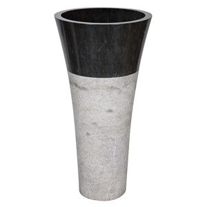 Aufsatzwaschbecken - WA77 - Vasque import - konisch / Marmor / modern