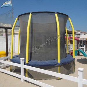 gebogenes Trampolin