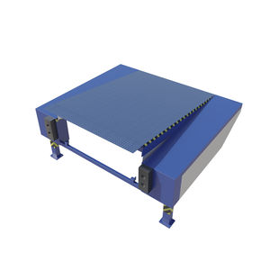 hydraulische Überladebrücke / mit Klappkeil