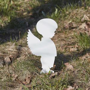 Skulptur / gestrichenes Metall / Außenbereich / Garten / für öffentliche Bereiche