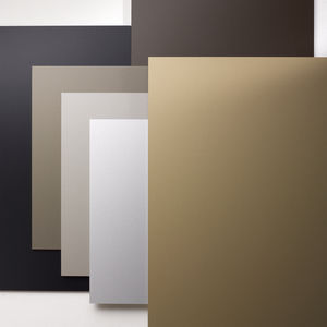 Verbundplatte für Bauanwendungen / anodisiertes Aluminium / für Sonnenschutz / für Fassadenverkleidung